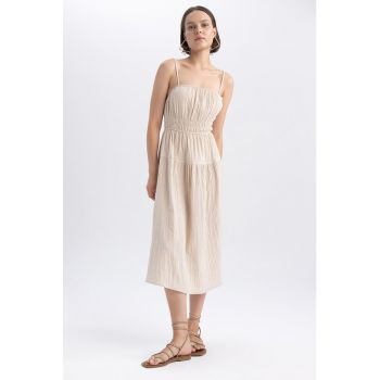 Rochie midi evazata