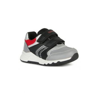 Pantofi sport cu model colorblock si inchidere velcro