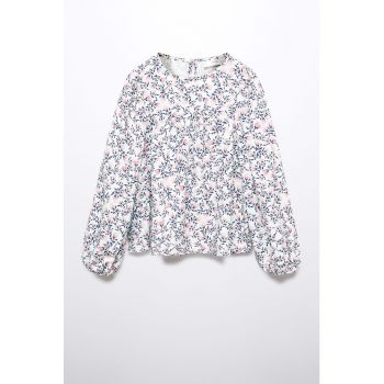 Bluza cu model floral Charlotte