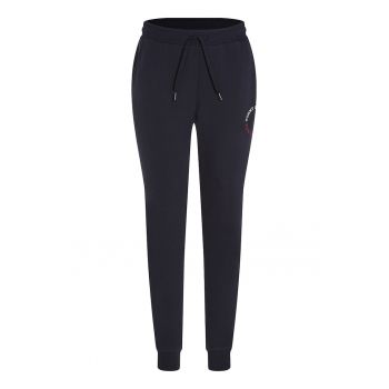 Pantaloni sport conici cu snururi