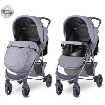 Carucior Sport Olivia Basic Cu Husa De Picioare Cool Grey