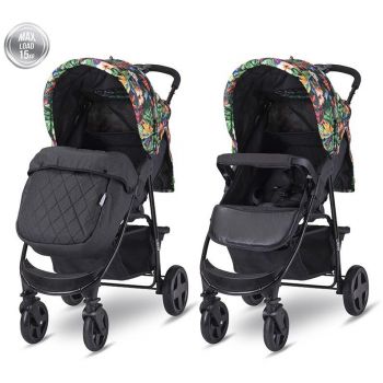 Carucior Sport Olivia Basic Cu Husa De Picioare Tropical Flowers