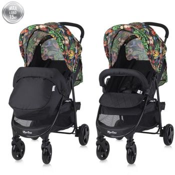 Carucior Sport Martina cu Husa de Picioare Tropical Flowers ieftin