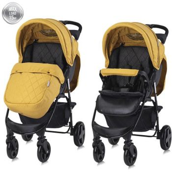 Carucior Sport Olivia cu Husa de Picioare Lemmon Curry ieftin