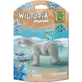 Jucarie 71053 Wiltopia polar bear, construction toy
