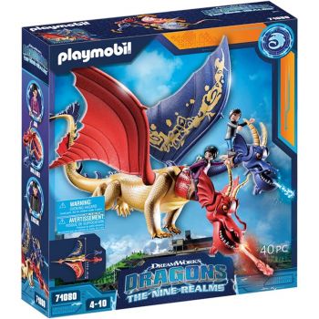 Jucarie 71080 Dragons: The Nine Realms - Wu & Wei, construction toy