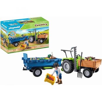 Jucarie 71249 tractor with trailer, construction toy