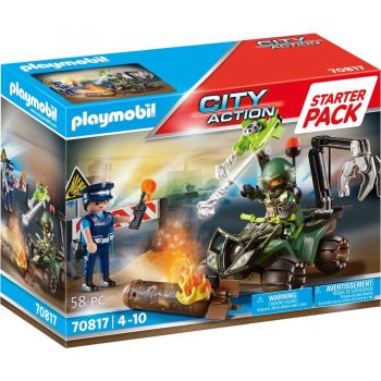 Set Constructie 70817 City Action Starter Pack Police 58Buc Multicolor