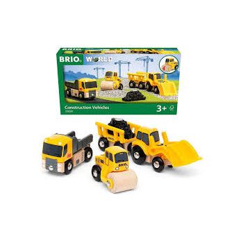 Set De Joaca Vehicule De Construit Galben