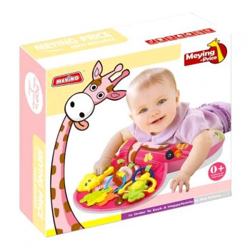 Perna bebe cu centru de activitati, roz (Culoare produse: roz)