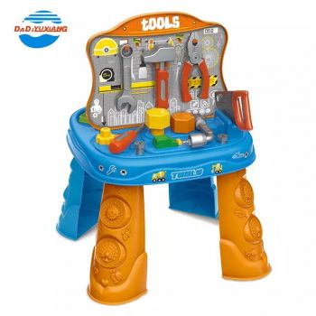 Set de Joaca 2 in 1 - Banc de Scule si Plastilina (Abilitati dezvoltate: Creativitatea)