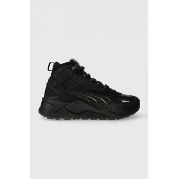 Puma sneakers RS-X Hi culoarea negru