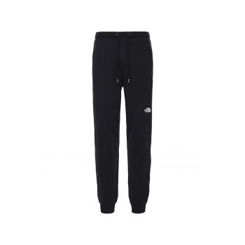 Pantaloni sport conici cu cordon in talie