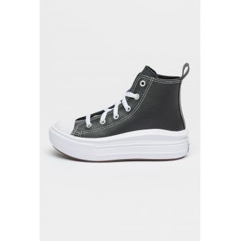 Pantofi sport de piele ecologica cu platforma Chuck Taylor All Star Move