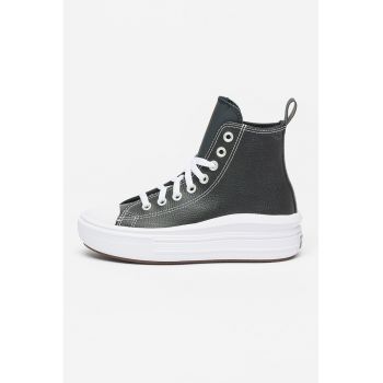 Pantofi sport high-top de piele Chuck Taylor All Star Move