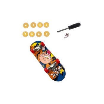 Mini Skateboard Pentru Degete Cu Roti De Schimb Si Surubelnita 9 cm