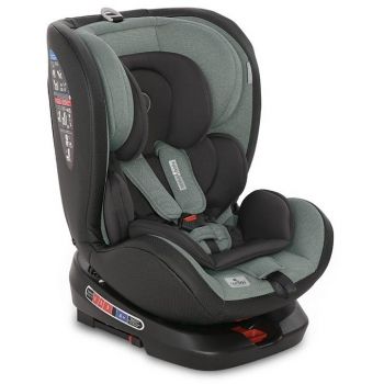 Scaun auto copil Nebula Isofix Iceberg Green Leather