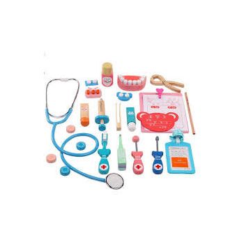 Set De Joaca Trusa Medicala - Doctor Dentist Jucarie Din Lemn De Rol