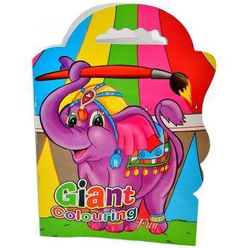 Carte de Colorat Elefant