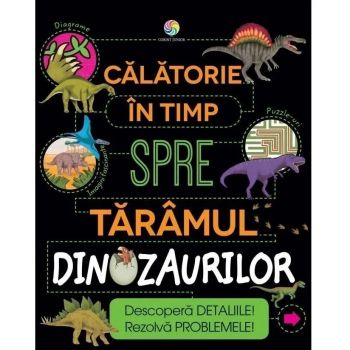 Jucarie Educativa Calatorie in timp spre taramul dinozaurilor