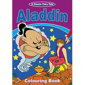 Carte de Colorat Poveste Aladin