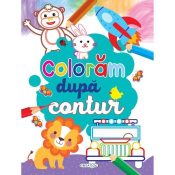 Jucarie Educativa Coloram dupa contur