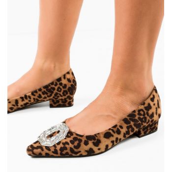 Pantofi dama Bendo Animal Print