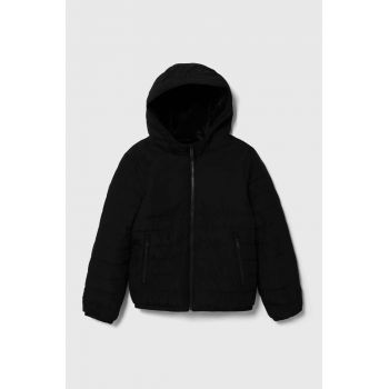 Abercrombie & Fitch geaca copii culoarea negru