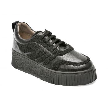 Pantofi GRYXX negri, 4951117, din piele naturala ieftina
