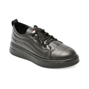 Pantofi GRYXX negri, 5091347, din piele naturala ieftina