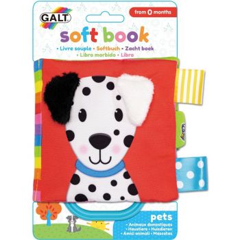 Carticica moale Soft Book Pets