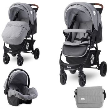 Carucior copii Daisy Set Grey ieftin