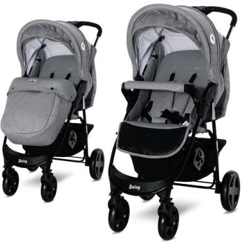 Carucior sport Daisy Basic cu husa de picioare Gri ieftin