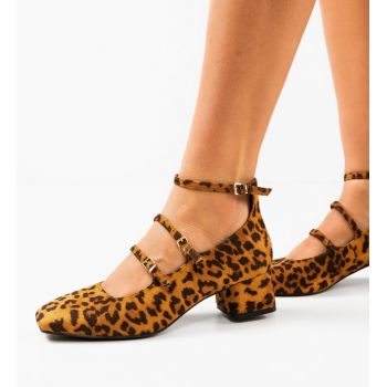 Pantofi dama Maci Animal Print