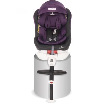 Scaun auto copil Pegasus Isofix Grey Purple