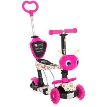 Trotineta pentru copii Smart Plus Pink Butterfly