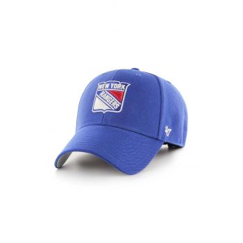 47brand șapcă MLB New York Rangers H-MVP13WBV-RY