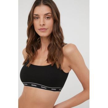 HUGO sutien culoarea negru, uni 50469659