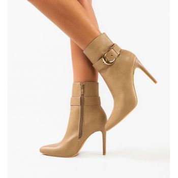 Botine dama Nexyt Khaki la reducere