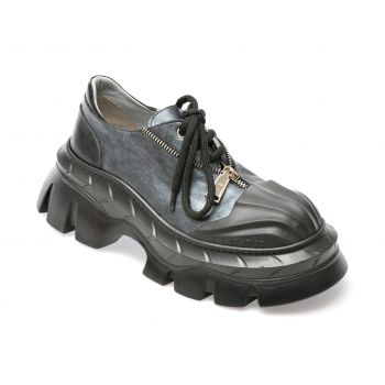 Pantofi GRYXX gri, 2914081, din piele naturala ieftina