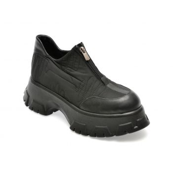 Pantofi GRYXX negri, 535829, din material textil ieftina