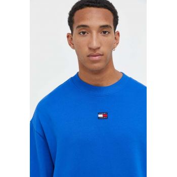 Tommy Jeans hanorac de bumbac barbati, neted