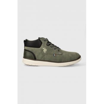 U.S. Polo Assn. sneakers YGOR culoarea verde, YGOR004M/CUY2