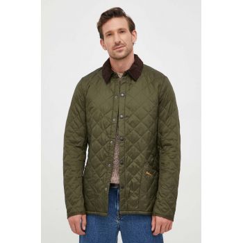 Barbour geaca barbati, culoarea verde, de tranzitie