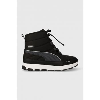 Puma cizme de iarna pentru copii Evolve Boot Jr culoarea negru