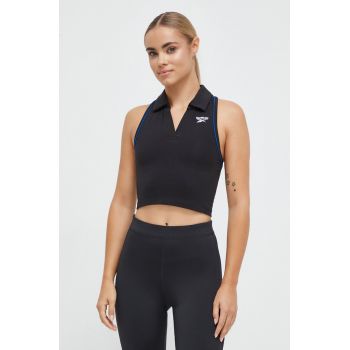 Reebok top de antrenament culoarea negru