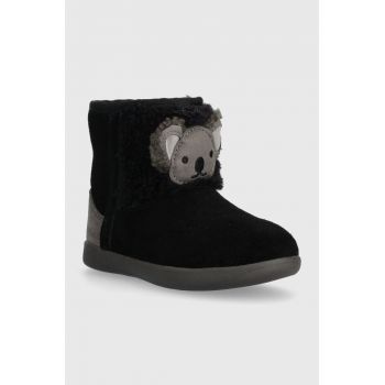 UGG cizme de zapada din piele intoarsa T KOALA STUFFIE culoarea negru