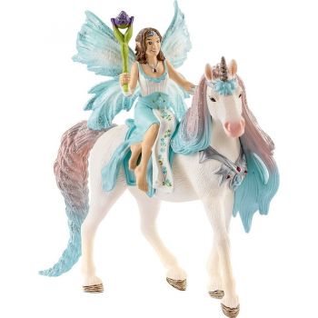 Figurina Printesa Cu Unicorn Bayala Eyela Multicolor