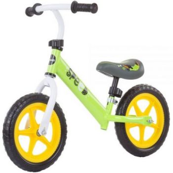 Bicicleta copii 2-5 ani, fara pedale, Speed Green, Chipolino DIKSD0212GR