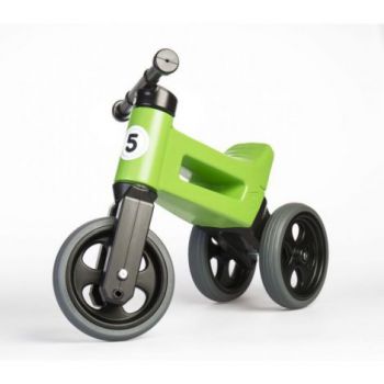 Bicicleta copii 2-5 ani, fara pedale, Funny Wheels Rider Sport In Green, FUNNY WHEELS RIDER 41000090